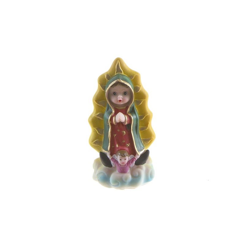 Lunaura Religious Keepsake - Set of 12 Our Lady of Guadalupe Baby Figurine Statue Favors - Image 2